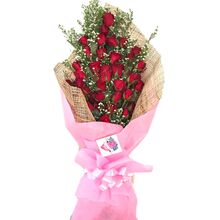 send 36 roses bouquet with fillers to dhaka