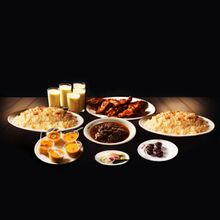 send sultans dine 3 person plain polao platter to dhaka