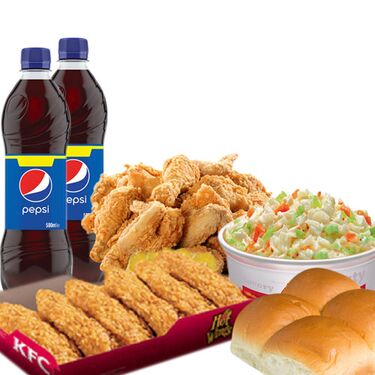 send kfc meal for 6 person to dhaka